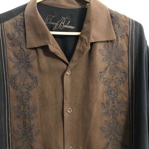 Tommy Bahama short sleeve button front XL